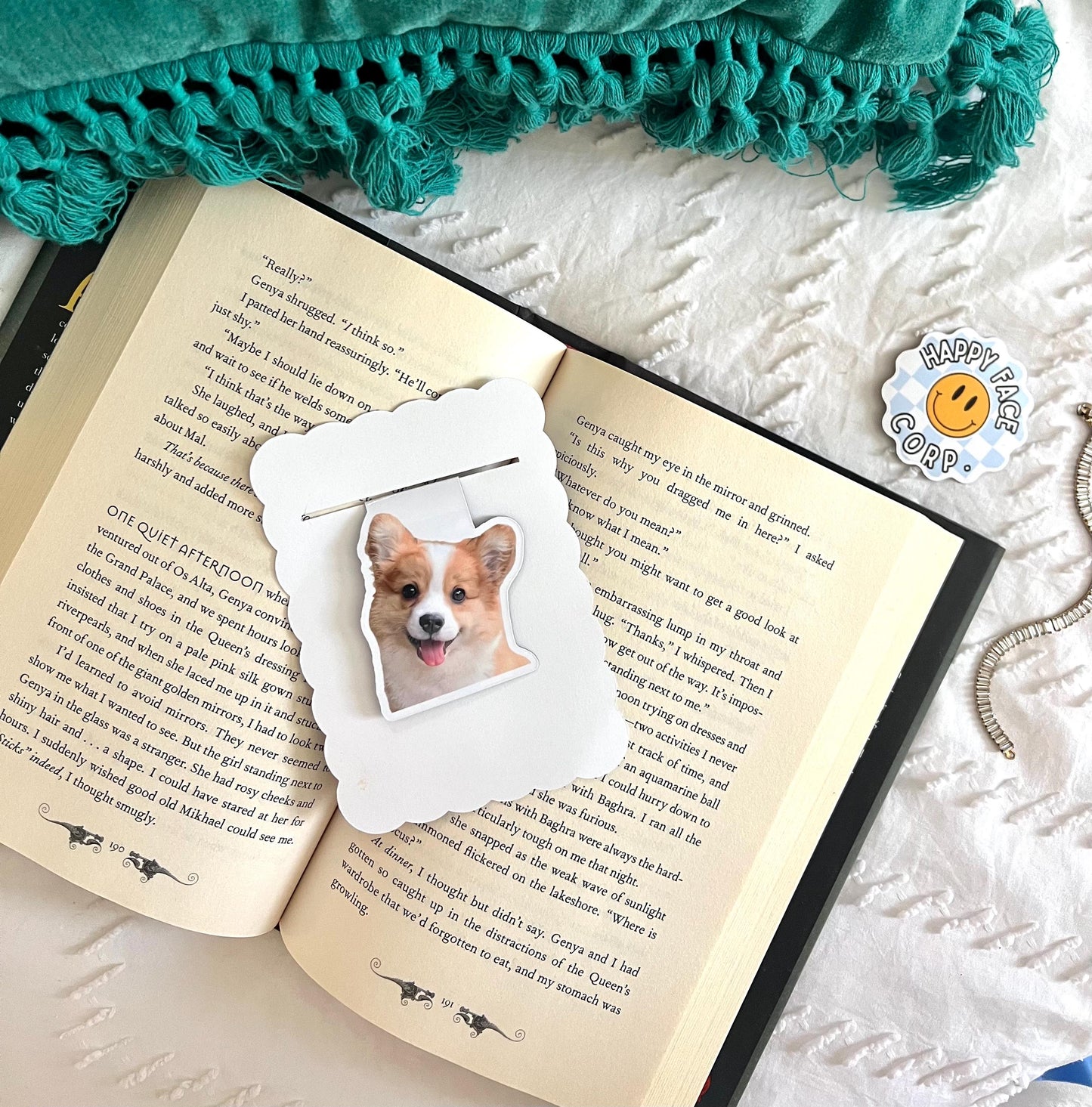 Personalized Pet Face Magnetic Bookmark