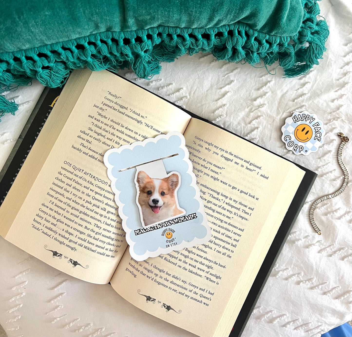 Personalized Pet Face Magnetic Bookmark