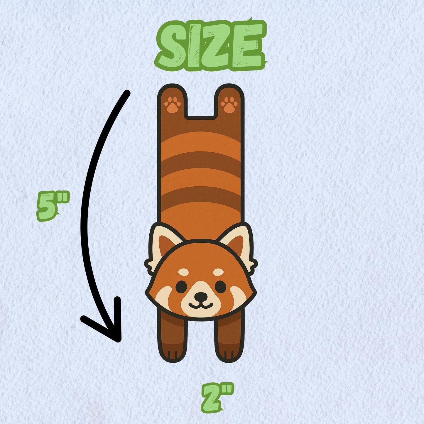 Long Animal Body Magnetic Bookmarks
