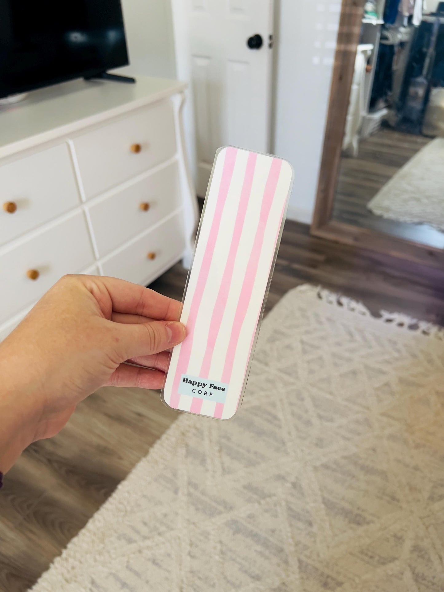 Coquette Lobster Seashell Bookmark