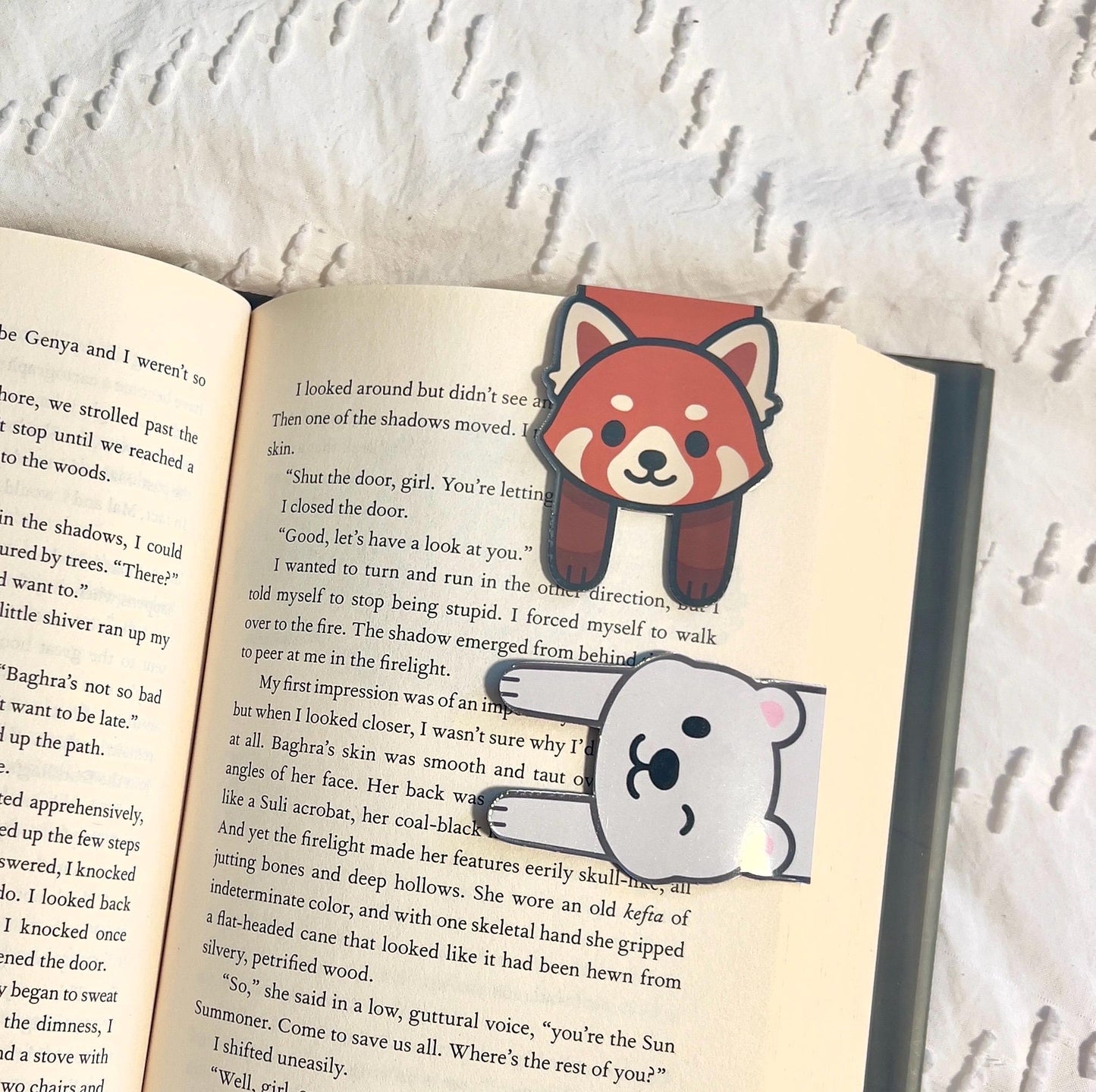 Long Animal Body Magnetic Bookmarks