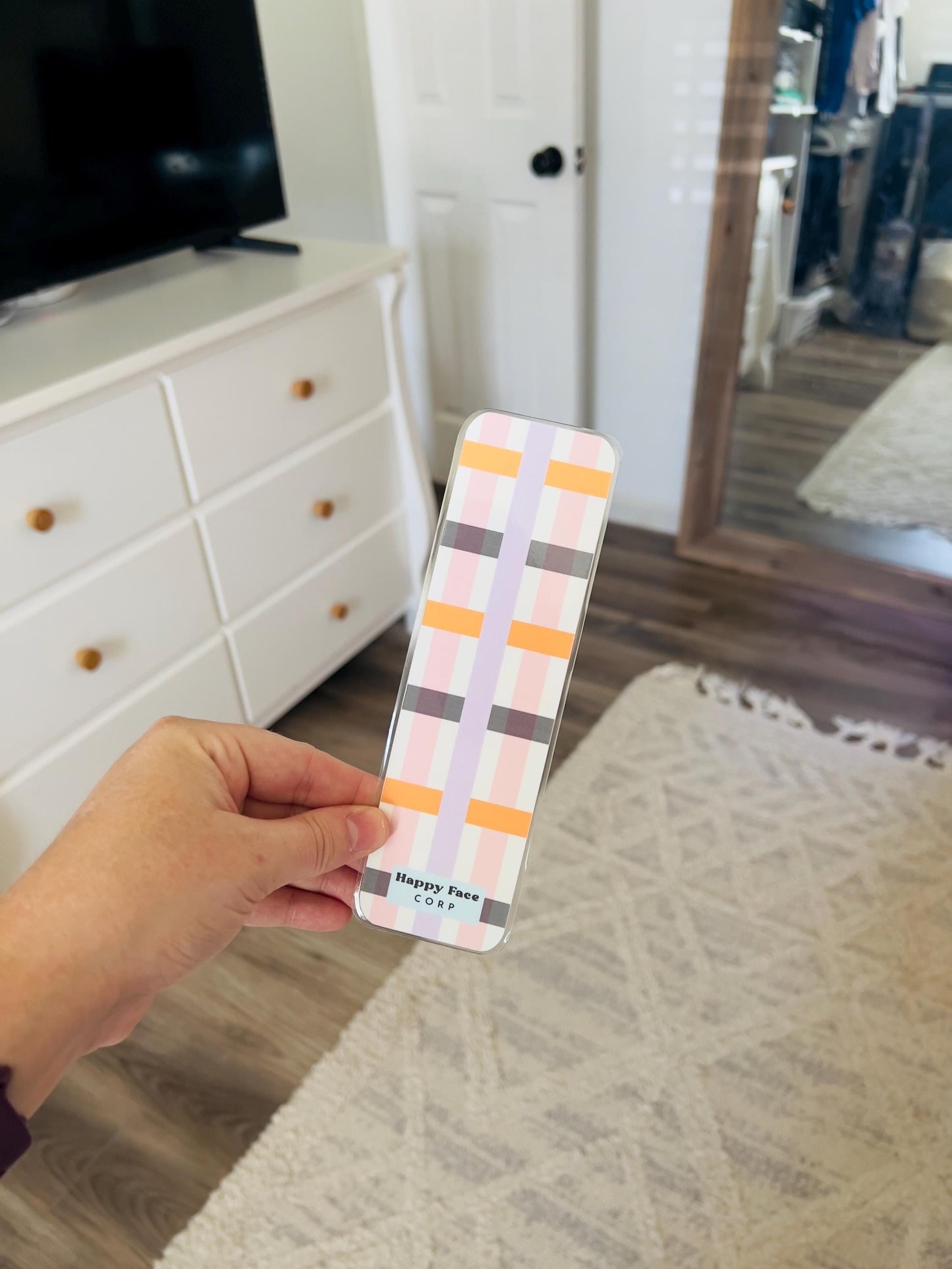Spooky Pumpkin Halloween Bookmark
