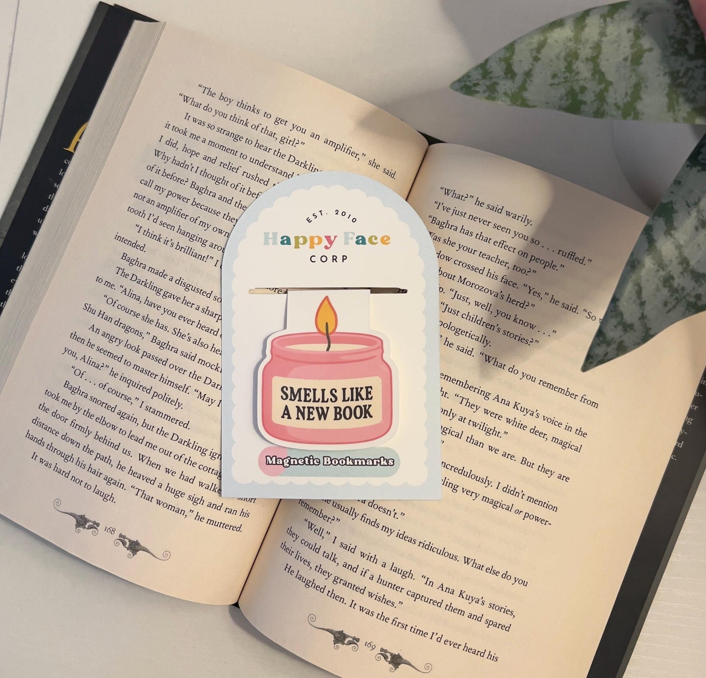 Packaging for the candle bookmark