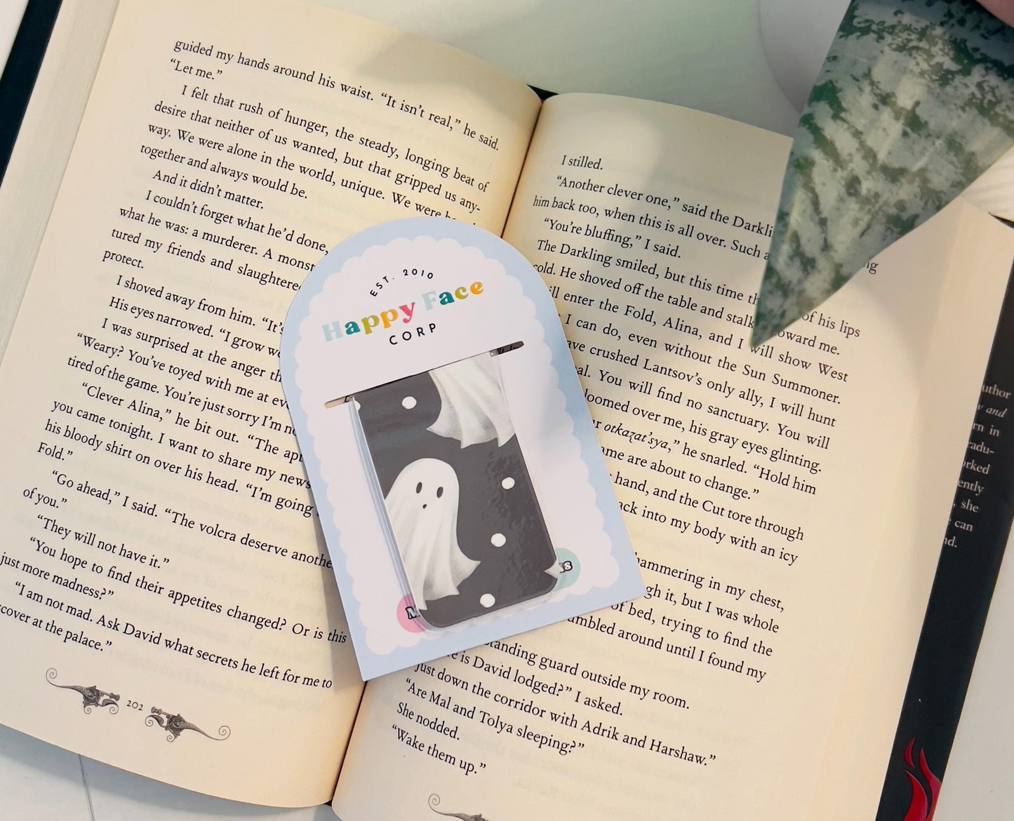 Retro Pumpkin Halloween Magnetic Bookmark
