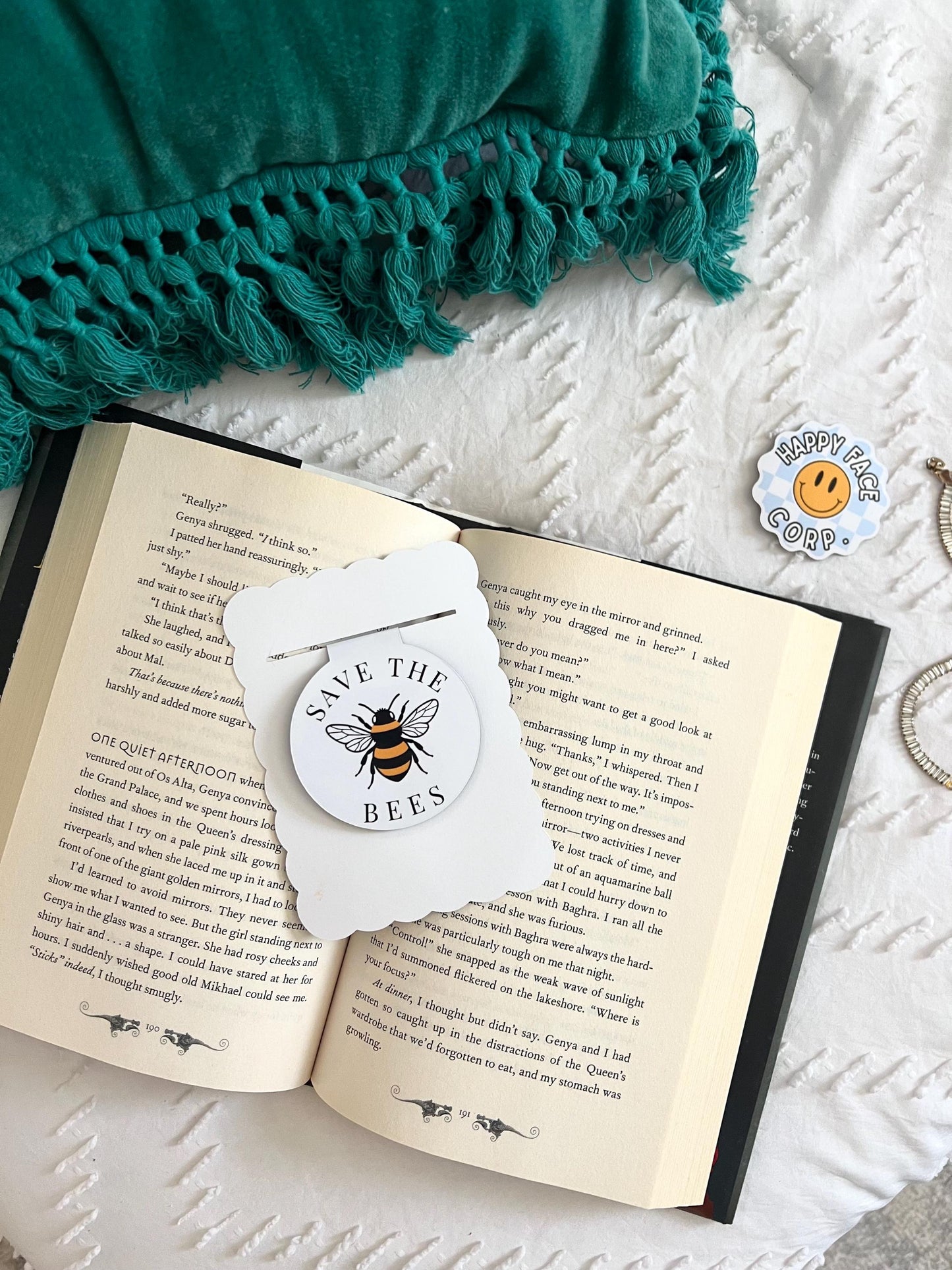 Bumblebee Save The Bees Magnetic Bookmark