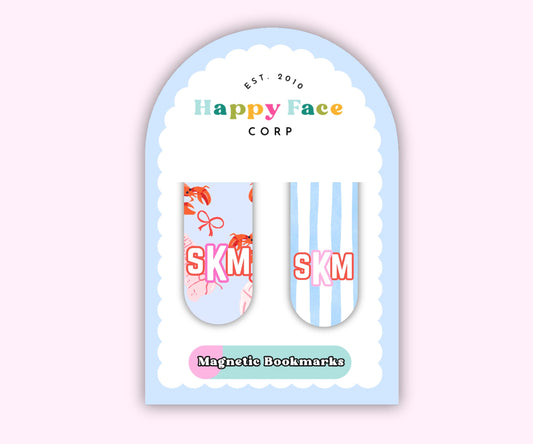 Seaside Cottage Core Magnetic Bookmark Set