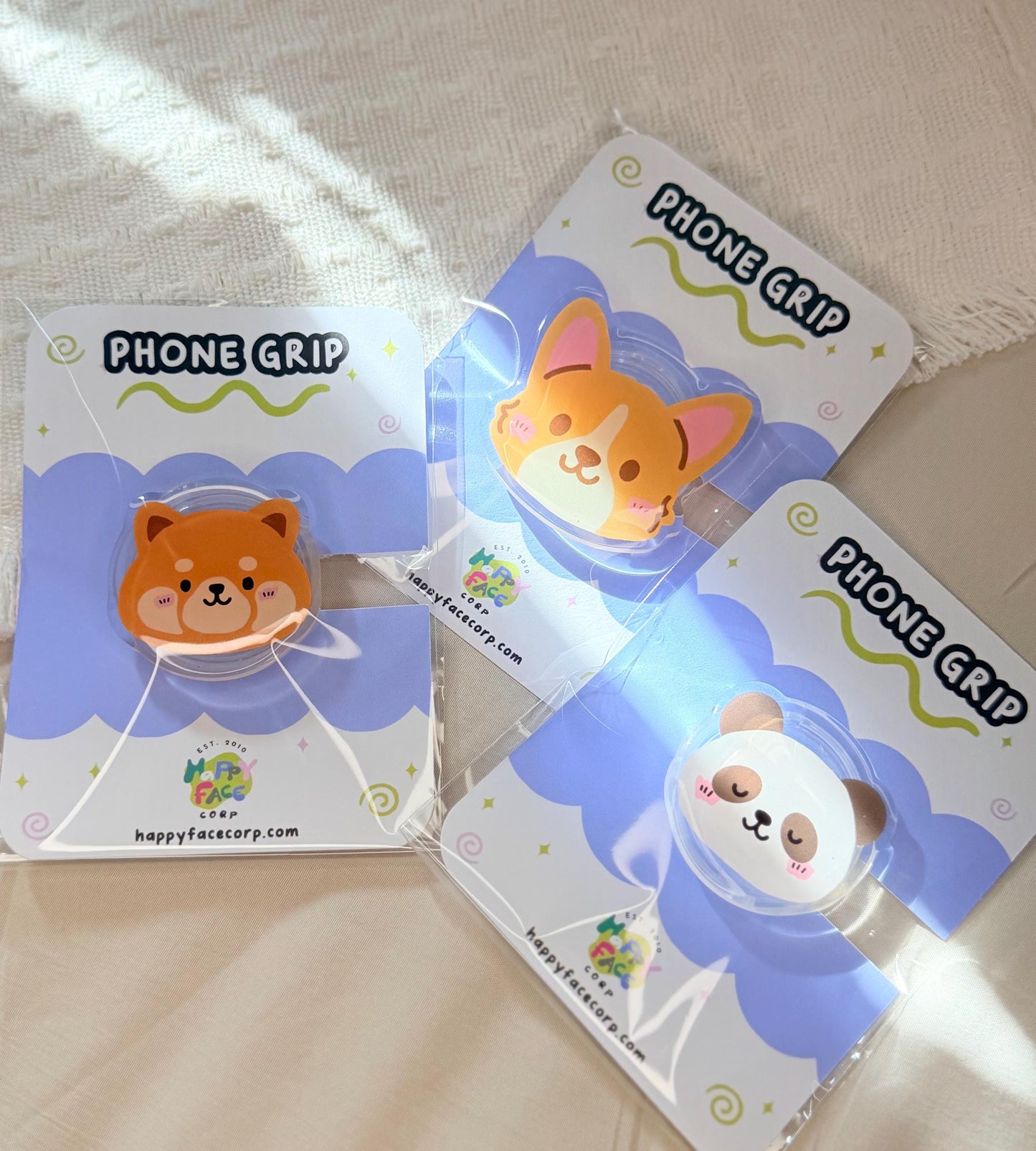 Corgi  Chibi Kawaii Phone Phone Grip