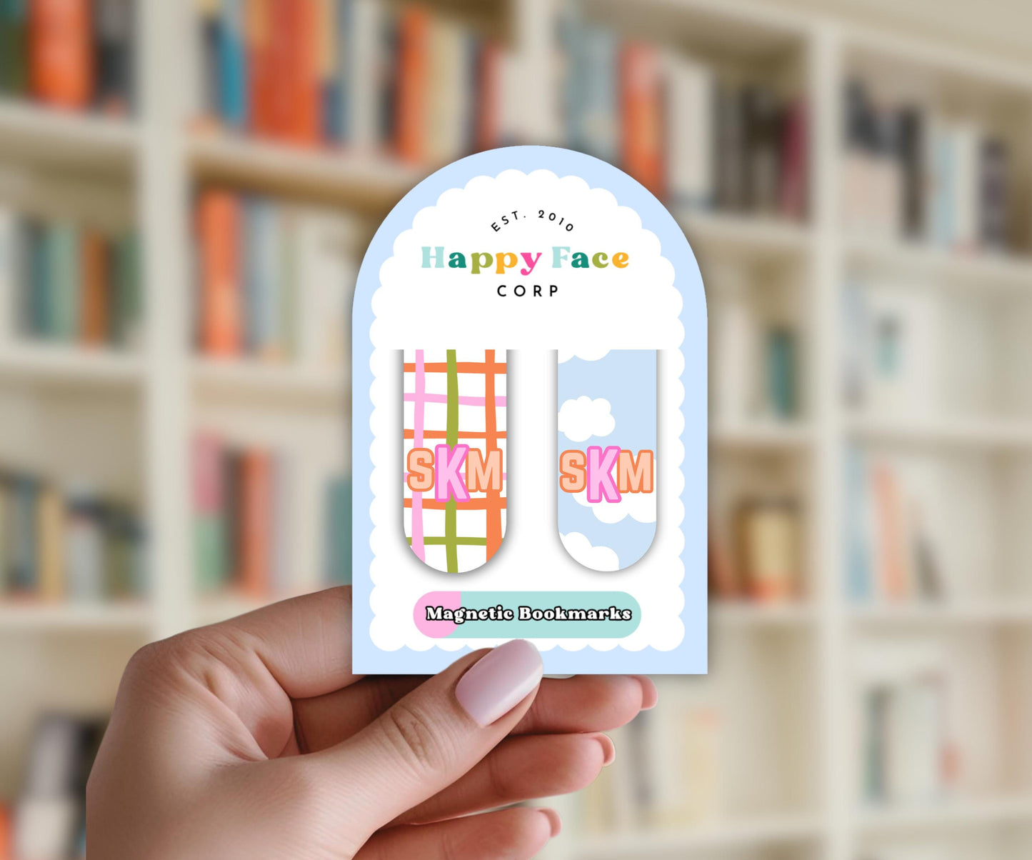 Retro Magnetic Bookmark Set