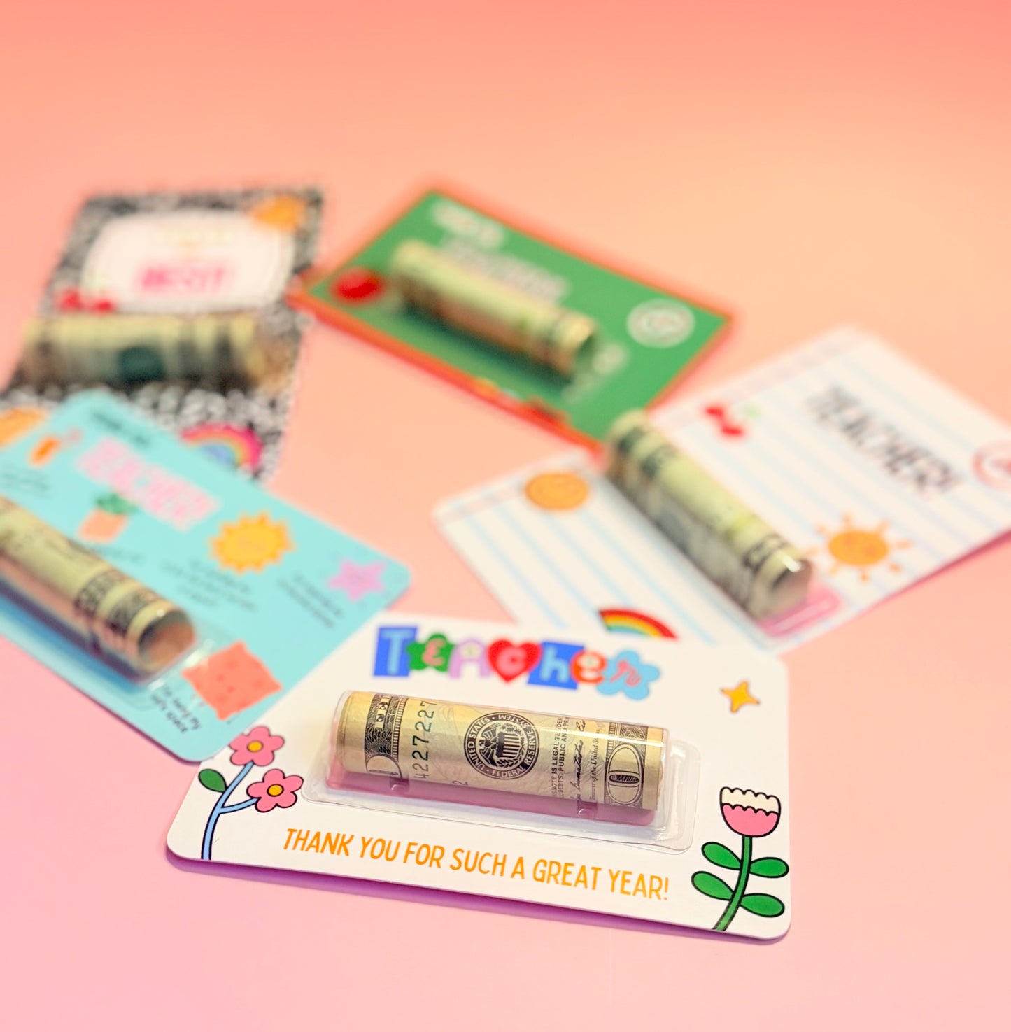 Teacher Appreciation Cash Card Holder