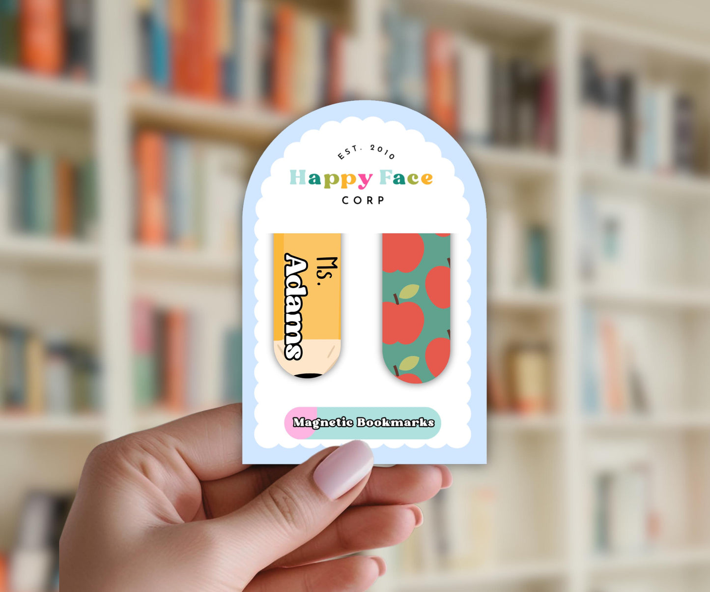 Teachers Magnetic Bookmark Set, Pencil Bookmark