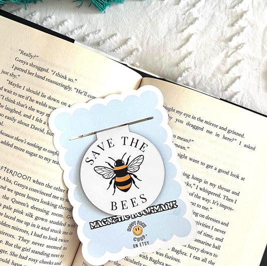 Bumblebee Save The Bees Magnetic Bookmark