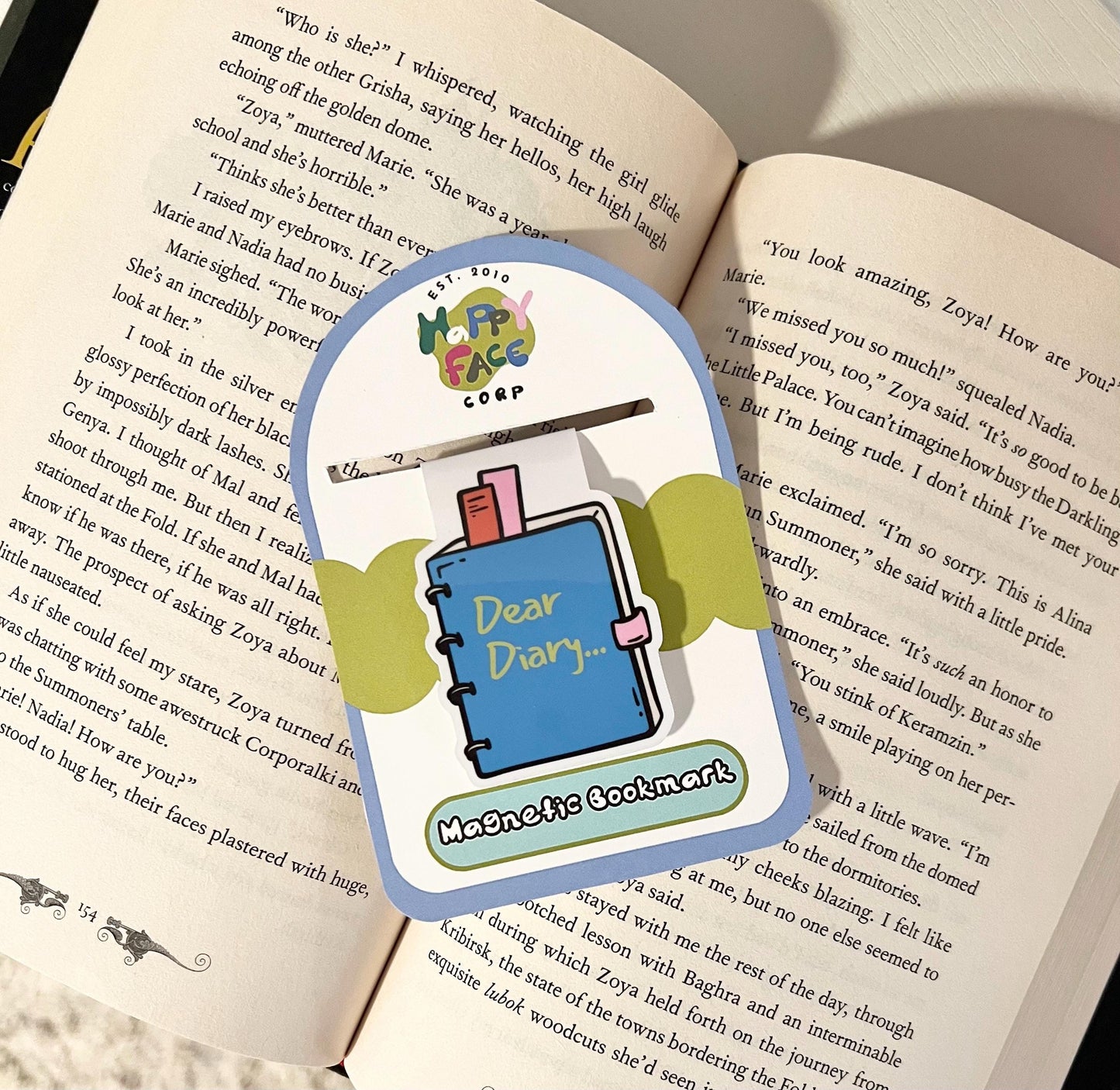 Journal Magnetic Bookmark