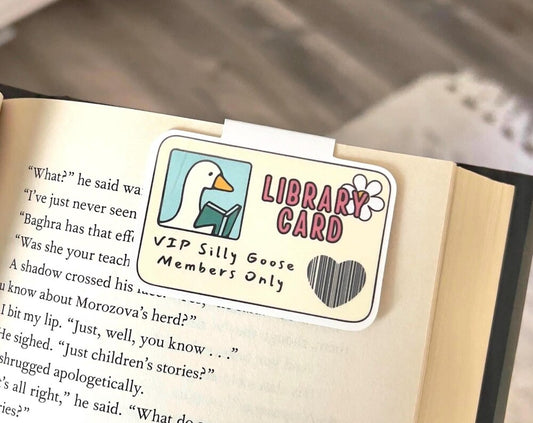 Silly Goose Magnetic Bookmark